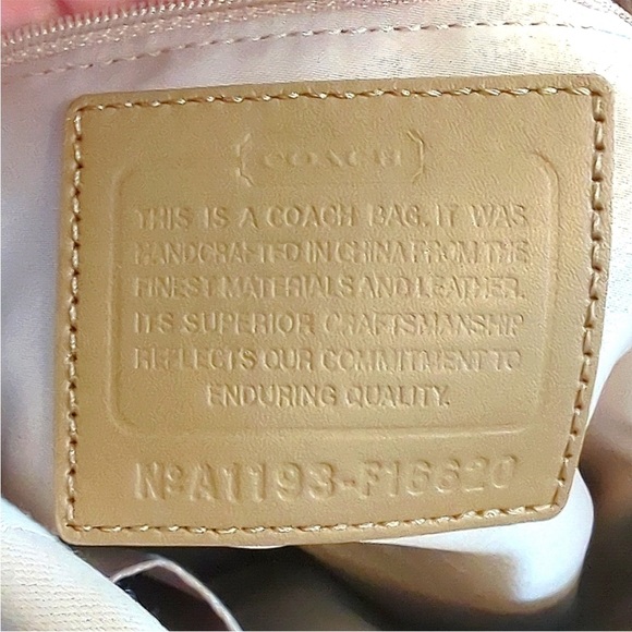 Coach Brooke Signature Optic Satchel Shoulder Bag F16620 - Picture 3 of 9